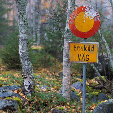 Enskild väg, …